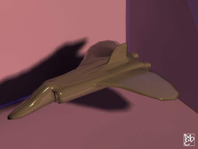 Avión 3D