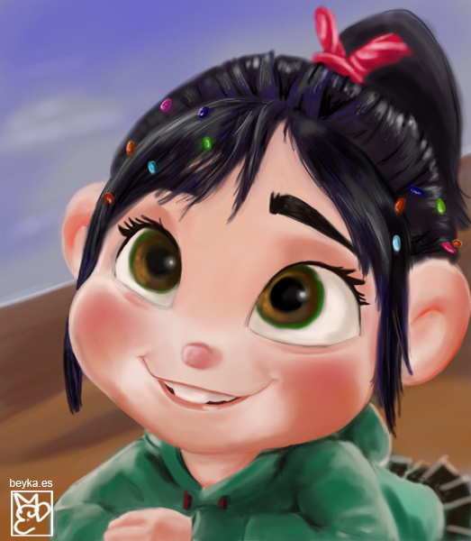 Ilustración de Vanellope